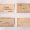 Some early business cards for Perri Jewelers.