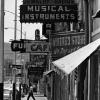 Looking west on Congress street in the 1940s  you can see the sign for the "La Selva" club. Perri Jewelers was located in the foyer entrance to the club at 129 1/2 West Congress from 1945-1963.